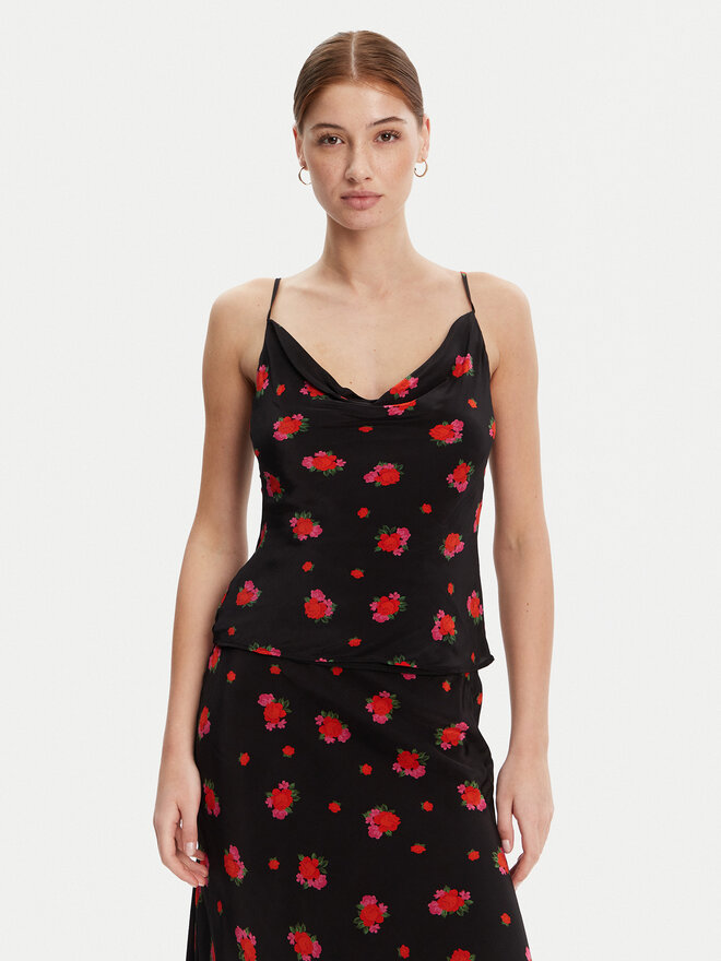 BARDOT BARDOT Τοπ 59752TB2 Μαύρο Slim Fit