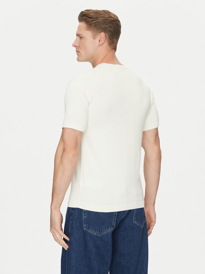 Calvin Klein Calvin Klein Camiseta K10K114485 Écru Regular Fit