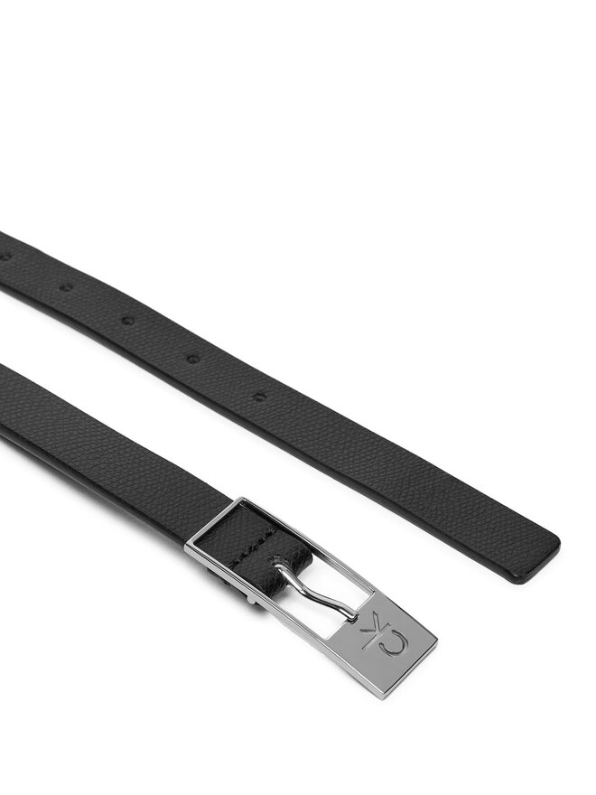 Calvin Klein Női öv Calvin Klein Ck Cut Square Buckle 2.0_Caviar K60K612864 Fekete