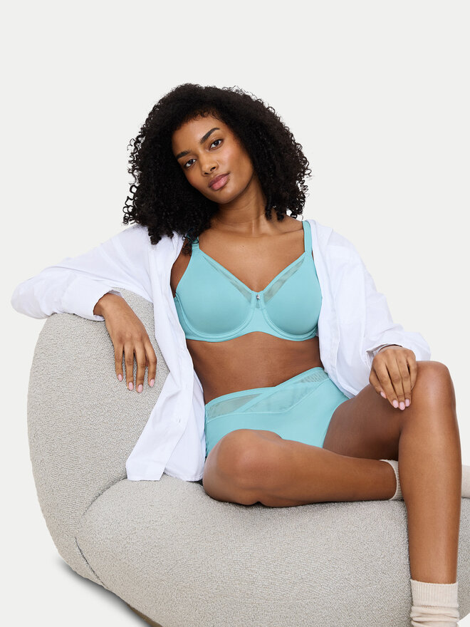 Triumph Triumph Бюстгальтер з підкладкою True Shape Sensation 10218201 Голубий
