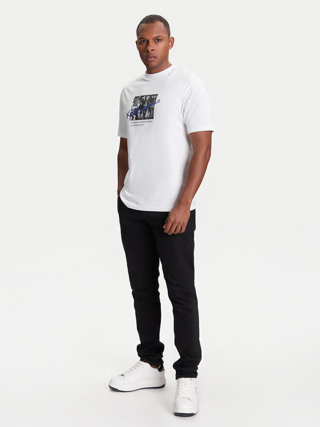 KARL LAGERFELD KARL LAGERFELD Camiseta 755143 553225 Blanco Regular Fit