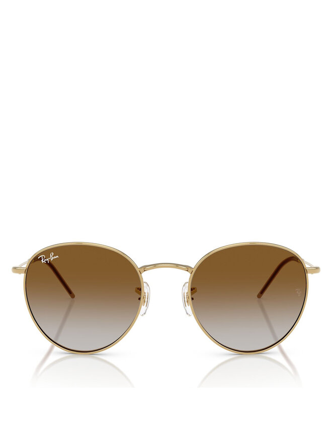 Ray-Ban Ochelari de soare Ray-Ban Round Reverse 0RBR0103S 001/CB53 Auriu