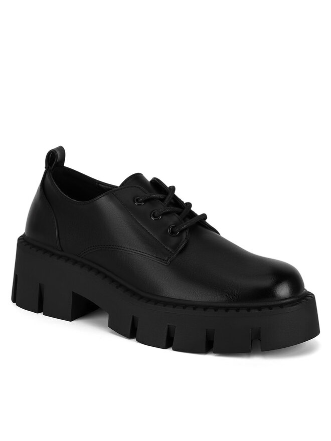 DeeZee Loafersy DeeZee HY24249-4 Czarny