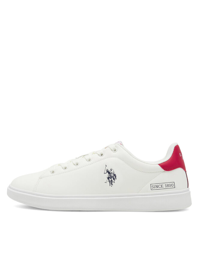 Us polo white sneakers on sale