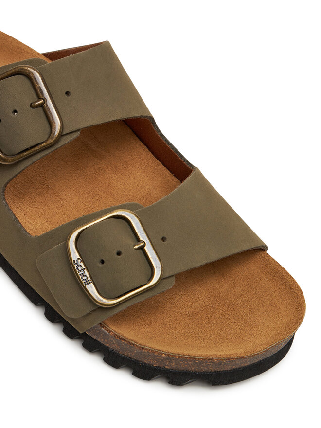 Scholl Παντόφλες Scholl Josephine F32174 Χακί