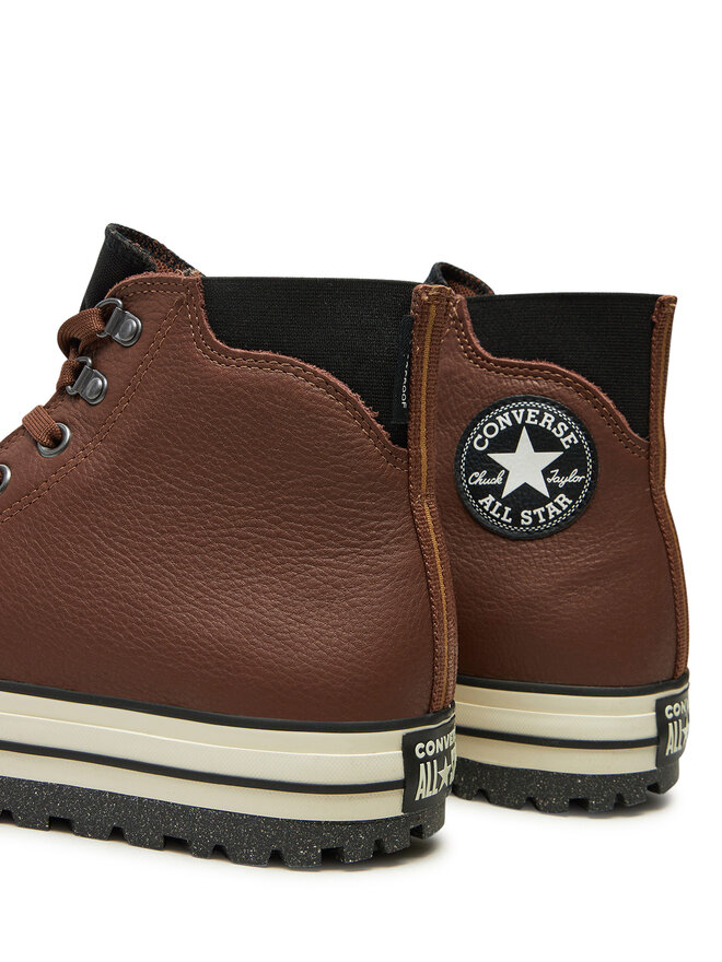 Converse Trzewiki Converse Chuck Taylor All Star City Trek Waterproof A08559C Brązowy