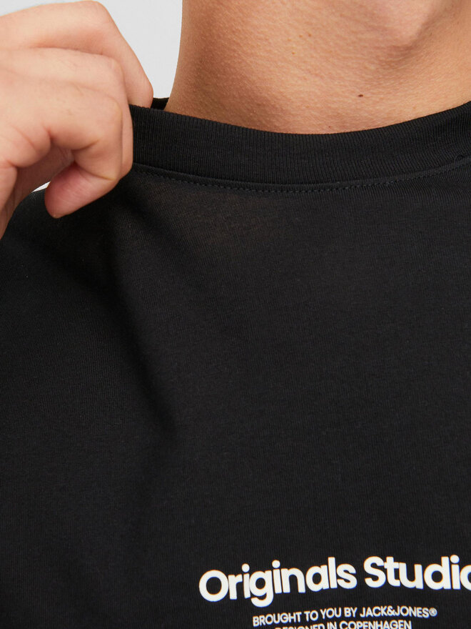 Jack&Jones Jack&Jones Marškinėliai Vesterbro 12240121 Juoda Relaxed Fit