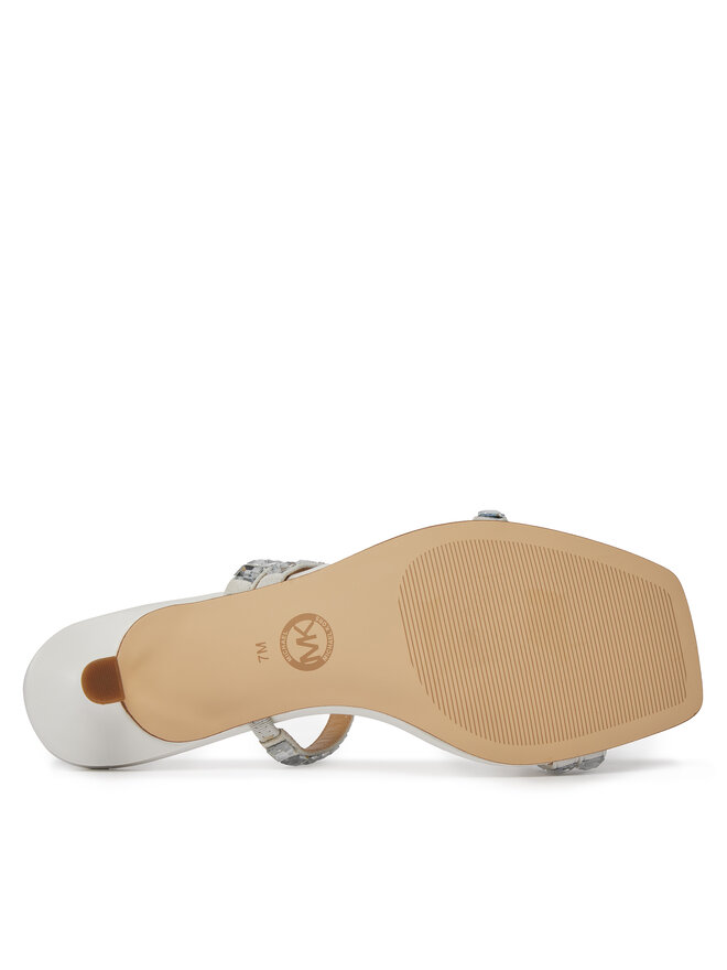 MICHAEL Michael Kors Klapki MICHAEL Michael Kors Celia Kitten Slide 40R4CIMS1S Srebrny