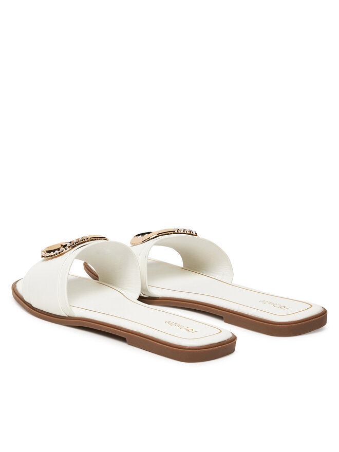 DeeZee Pantoletten DeeZee R257-3 Weiß