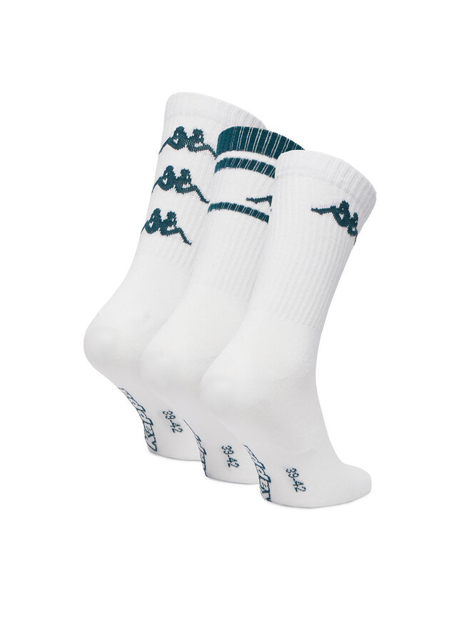 Kappa Довгі шкарпетки Kappa CEO_KR_SUPERT_SS26(3-PACK) Білий