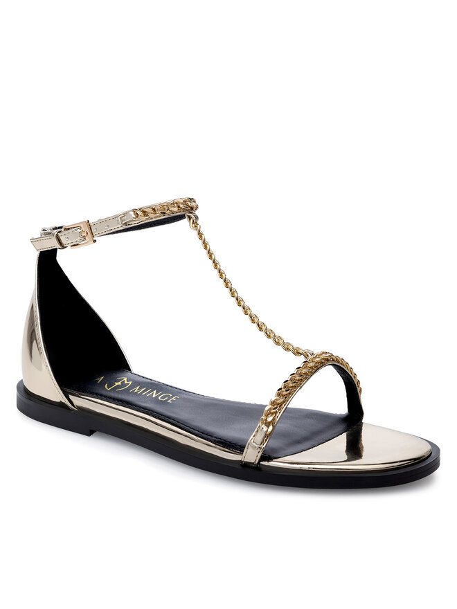 Eva Minge Sandalen Eva Minge ALBINA-F50-298-1 Goldfarben