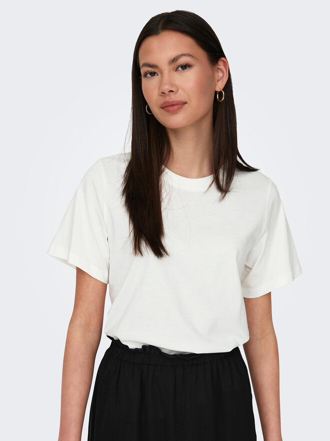 JDY JDY T-Shirt Pisa 15292431 Weiß Regular Fit