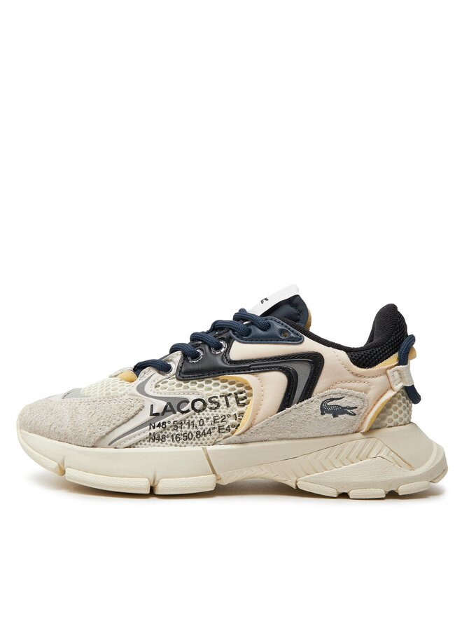 Lacoste Sneakersy Lacoste L003 745SFA0001 Écru