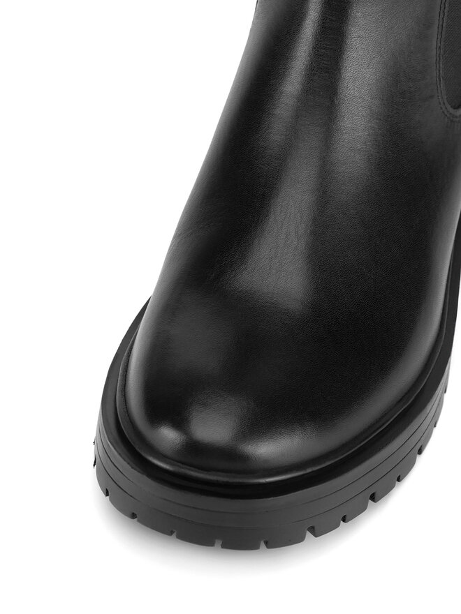 U.S. Polo Assn. Členková obuv s elastickým prvkom U.S. Polo Assn. MAGDA002W/DLE1 Čierna