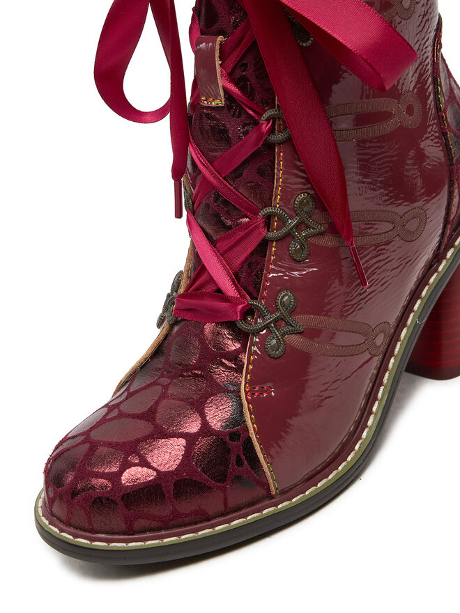 Laura Vita Stiefeletten Laura Vita Evcao 311 Dunkelrot