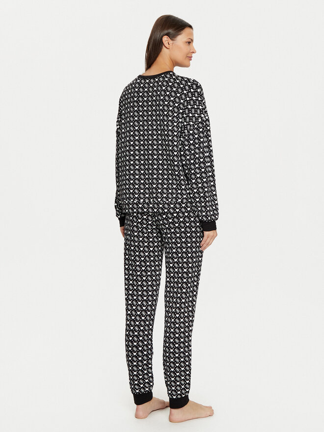 Guess Guess Pidžama O5RX09 KCMB2 Crna Regular Fit