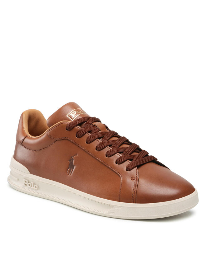 Polo Ralph Lauren Снікерcи Polo Ralph Lauren Hrt Ct II 809845110005 Коричневий