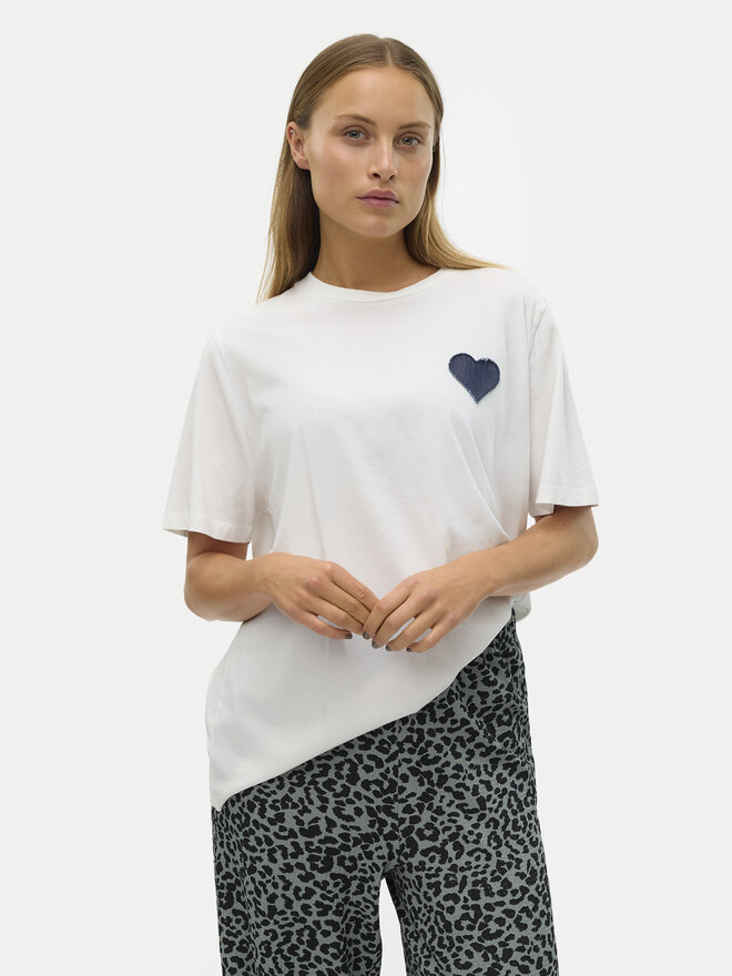 Vero Moda Vero Moda T-Shirt Halle 10321318 Λευκό Loose Fit