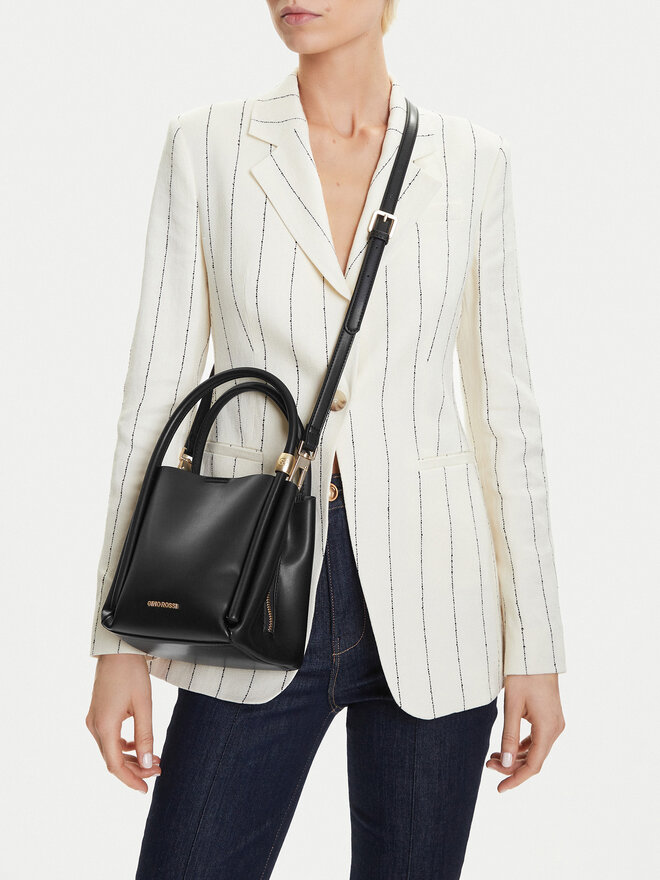 GINO ROSSI Ročna torba Gino Rossi CEO-SADE-LX10152 Črna