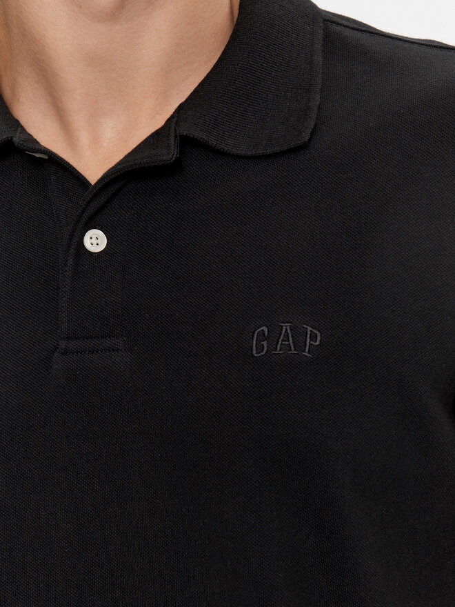 Gap Gap Polo 586306-03 Μαύρο Regular Fit