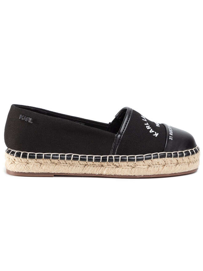 KARL LAGERFELD Espadrilles KARL LAGERFELD KL80108 Fekete