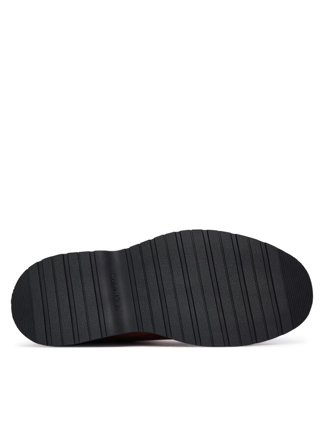 Calvin Klein Klassische Stiefeletten Calvin Klein Combat Ess Chelsea Boot Su YM0YM01372 Braun