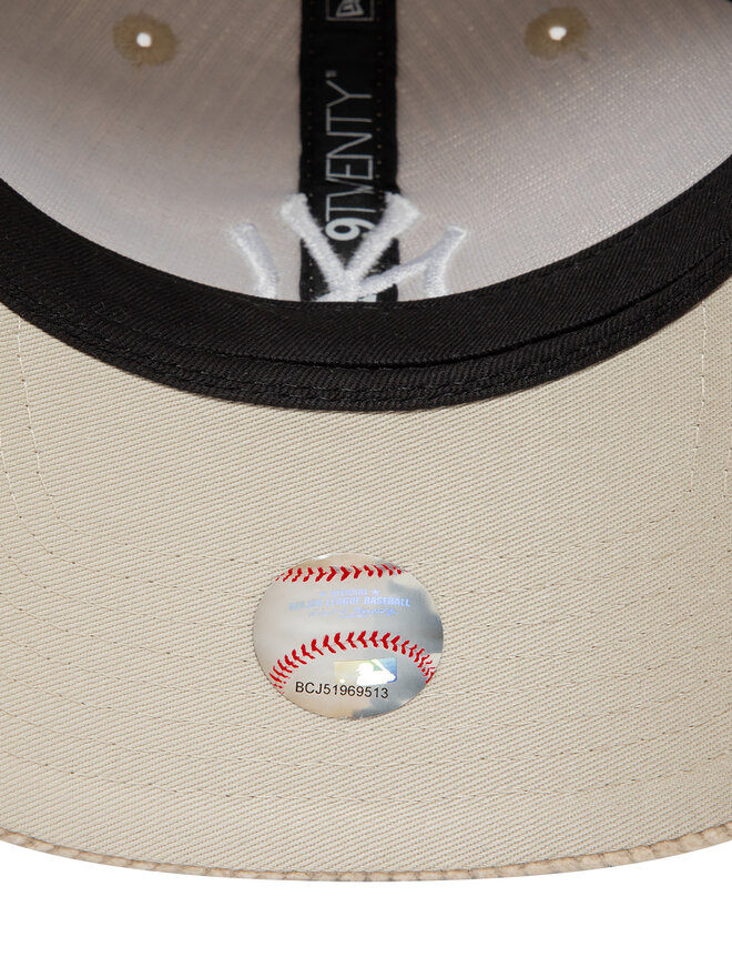New Era Czapka z daszkiem New Era New York Yankees Cord 9Twenty 60595358 Beżowy