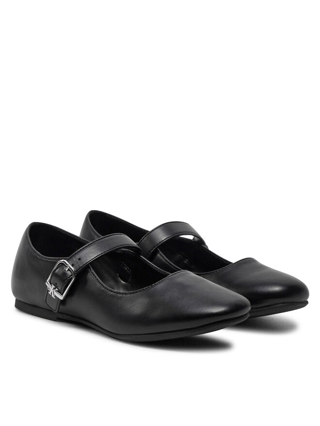 Calvin Klein Jeans Балеринки Calvin Klein Jeans Ballerina V3A3-81008-1355 S Черен