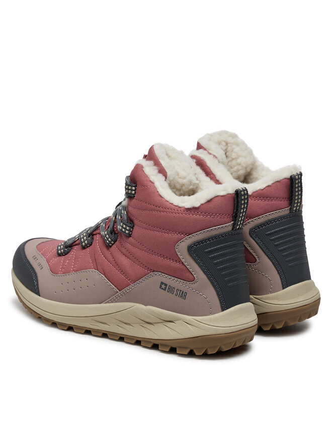 Big Star Shoes Bakancs Big Star Shoes OO274A065 Rózsaszín