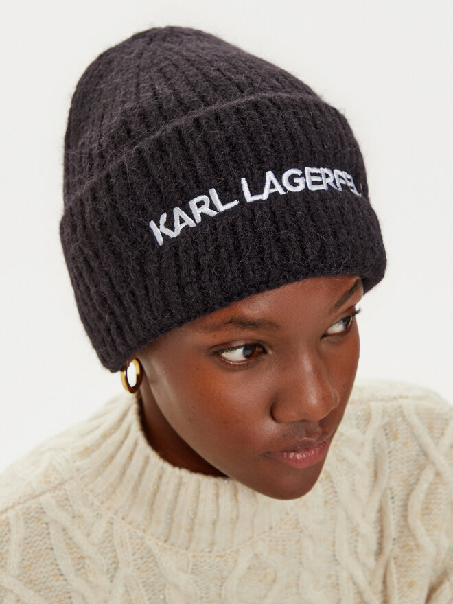 KARL LAGERFELD Σκούφος KARL LAGERFELD 246W3411 Μαύρο