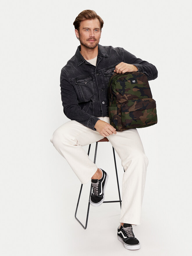 Vans Batoh Vans Old Skool Backpack VN000H4W97I1 Hnědá