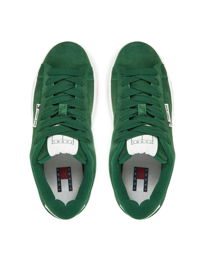 Tommy Jeans Sneakersy Tommy Jeans Tjw Skate Sneaker EN0EN02737 Zielony