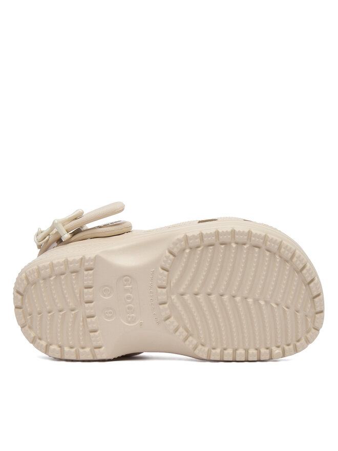 Crocs Шльопанці Crocs Classic Star Buckle Clog 213941 Світло-бежевий