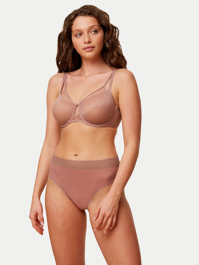 Triumph Triumph Набір з 2 пар стрінгів Tempting Sheer 10218590 Бежевий
