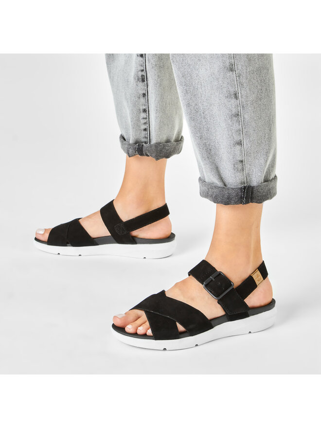 Timberland Sandále Timberland Wilesport Lthr Sandal TB0A27T60151 Čierna
