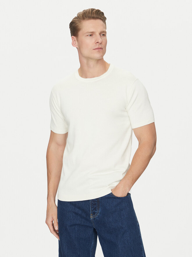 Calvin Klein Calvin Klein T-Shirt K10K114485 Εκρού Regular Fit