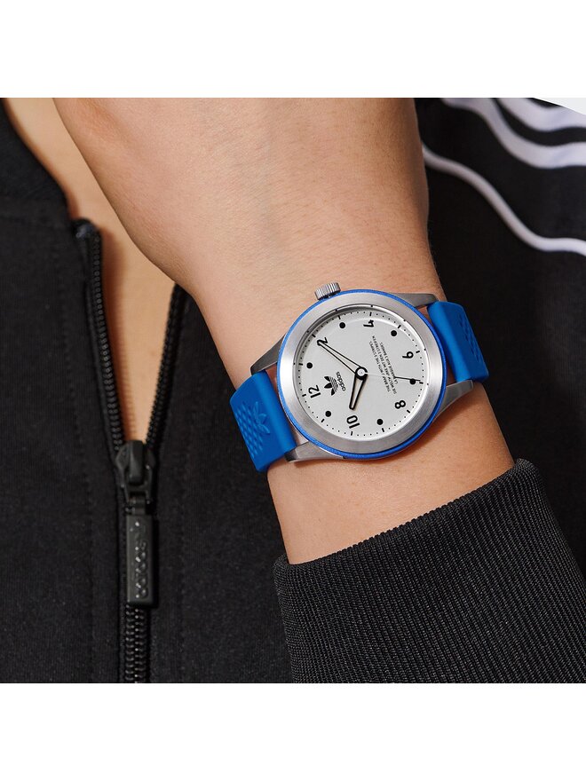 adidas Originals Pulkstenis adidas Originals Code Three Watch AOSY23032 Sudraba