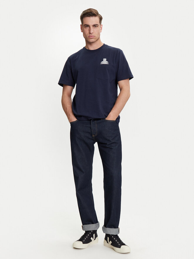 Gap Gap Póló 769029-03 Sötétkék Regular Fit