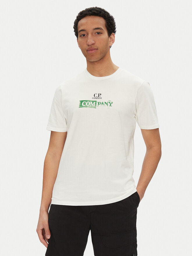 C.P. Company C.P. Company Camiseta 18CMTS307A005431G Blanco Regular Fit
