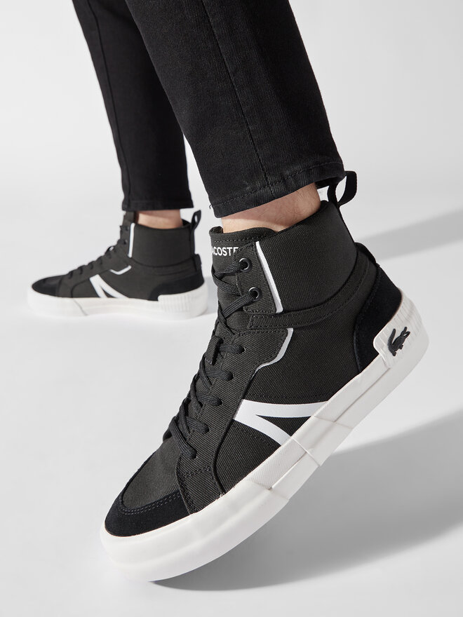 Lacoste Sneakersy Lacoste L004 Mid 0722 2 Cma 743CMA0056312 Czarny