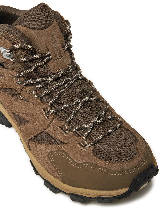 Jack Wolfskin Trekkingi Jack Wolfskin Vojo Tour Texapore Mid W A62071 Brązowy