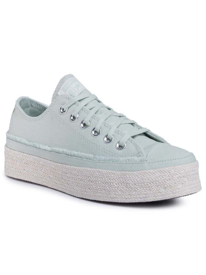 Espadrilles Converse Ctas Espadrille Ox 567907C Grun eschuhe