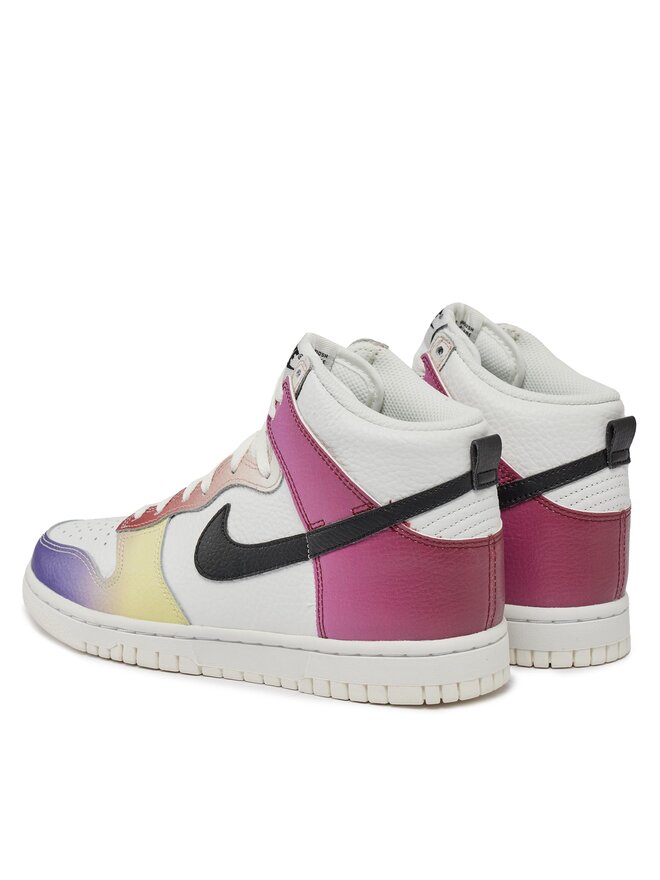 Nike Sneakersy Nike Dunk High FD0802 100 Biela