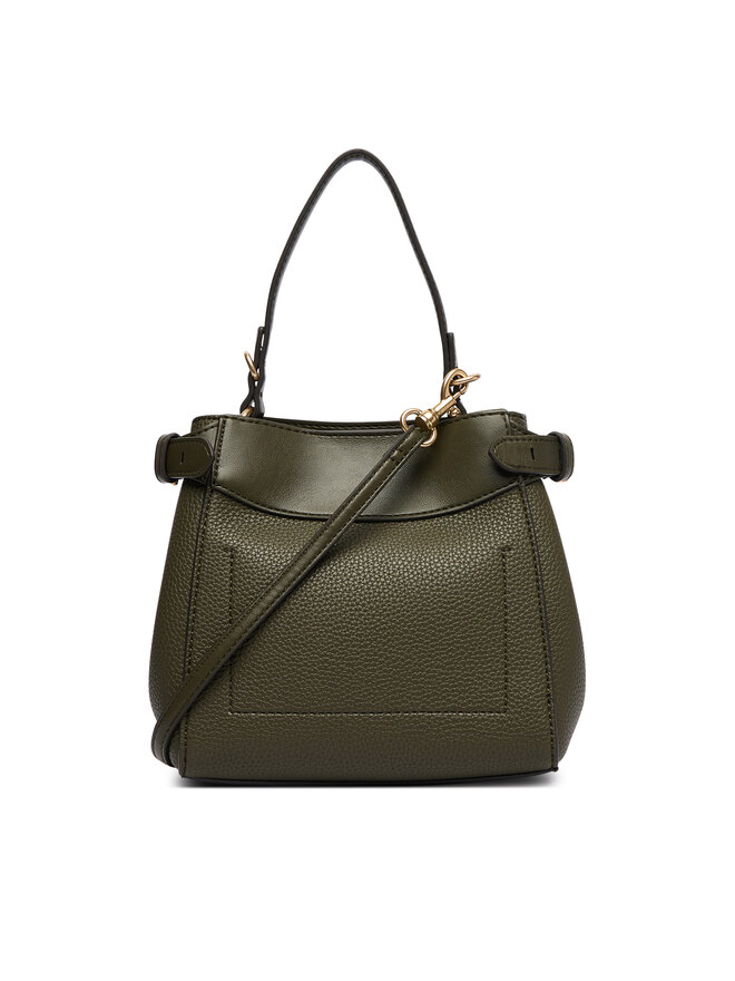 Calvin Klein Handtasche Calvin Klein Mix Media Crossbody LV04F3885G Dunkelgrün