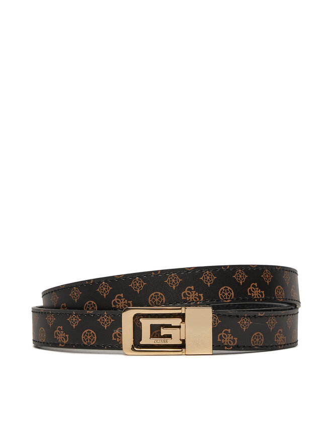 Guess Dámský pásek Guess Arlena Logo (PS) Belts BW9137 P4320 Hnědá