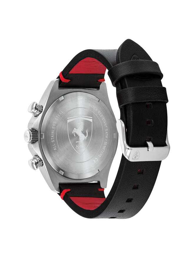 Scuderia Ferrari Годинник Scuderia Ferrari Pilota Evo 0830713 Чорний