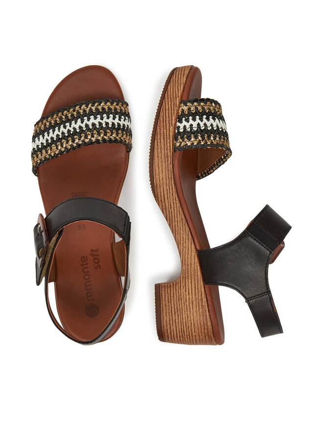 Remonte Sandalen Remonte D0N58-03 Schwarz