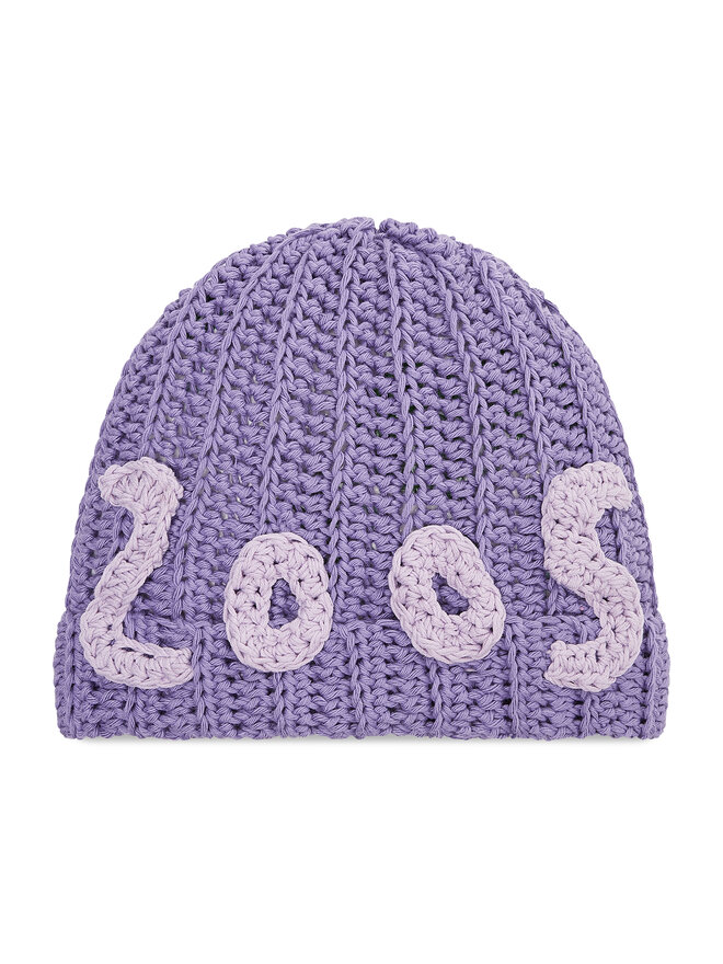 2005 Шапкa 2005 Crocheted Фіолетовий