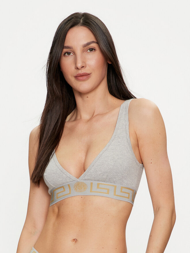 Versace Versace Σουτιέν Bralette AUD01047 Γκρι