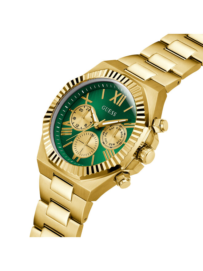 Guess Zegarek Guess Equity GW0703G2 Złoty